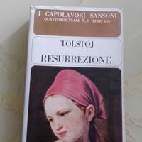 Libro vintage TOLSTOJ - RESURREZIONE- 1965 Sansoni