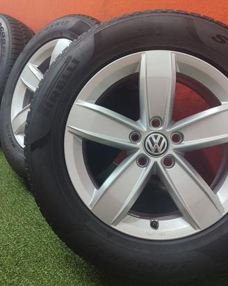 Cerchi VW Tiguan Gomme Inver 70% Pirelli 215 65 17