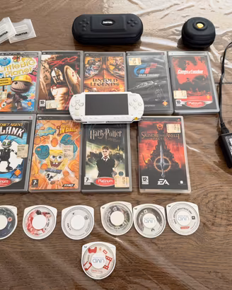 PSP Bianca + Giochi