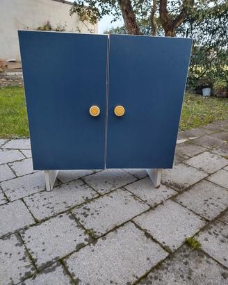 Mobiletto bagno cm 62x20xh67 in legno 