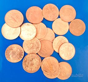 Lotto da 20 monete da 200 Lire Commemorative