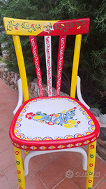 Sedia Thonet, in stile Siciliano, la Sicilia