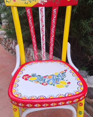 Sedia Thonet, in stile Siciliano, la Sicilia