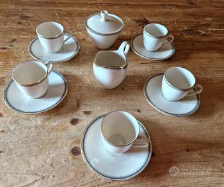 Servizio da caffè porcellana vintage 