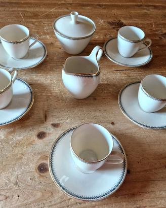 Servizio da caffè porcellana vintage 