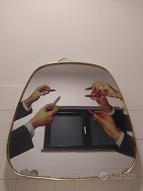 Specchio Seletti toiletpaper Rossetti