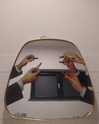 Specchio Seletti toiletpaper Rossetti