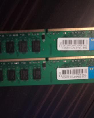 RAM DDR2 4GB (2x2GB) Rasalas 667MHz PC fisso