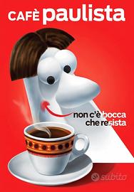 Poster caffè paulista Lavazza 