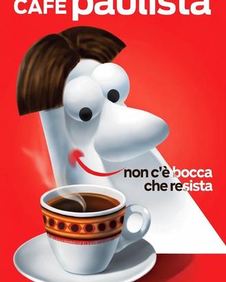 Poster caffè paulista Lavazza 