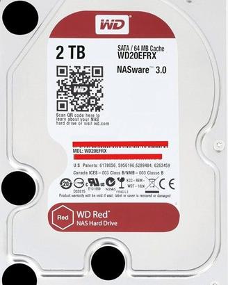 Hard Disk Western Digital 2TB WD20EFRX