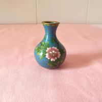 Vaso miniatura Cina Vintage smalto cloisonne