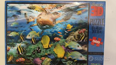 puzzle 3d 500 pz acquario