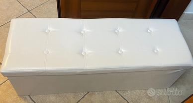 Panca contenitore ecopelle