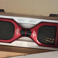 Hoverboard Megawheels rosso e rosa