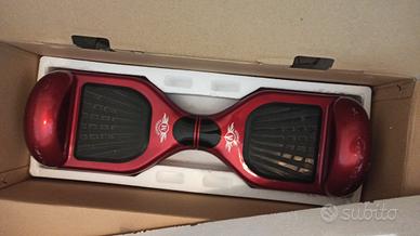 Hoverboard Megawheels rosso e rosa