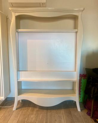 Mobile PortaTv libreria Casanova mod. Shabby Chic