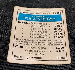 Monopoli Viale Vesuvio B Ricambi Collezionismo In