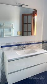 Bagno con mobile  sospeso set completo