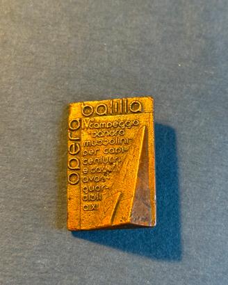 Medaglia fascismo