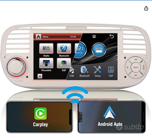 AUTORADIO FIAT 500 2007-2015