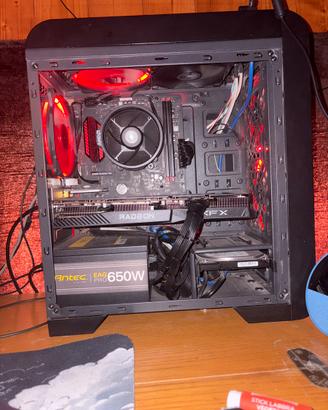 PC Gaming Ryzen 5 5600X + RX 6700 32GB RAM