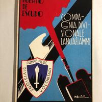 4 cartoline storia del fascismo 