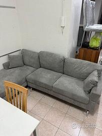 Divano ellen 250x160 in stoffa grigio