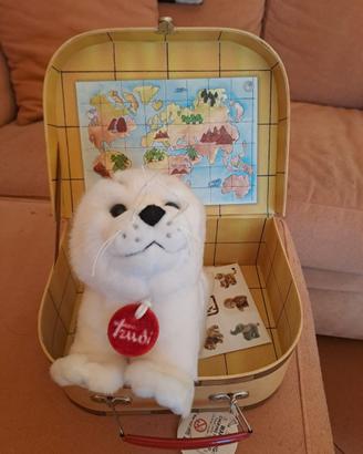 Peluche trudi foca bianca