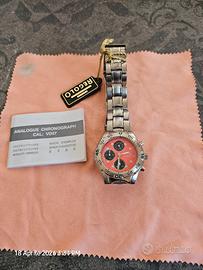 Orologio Cronografo REGOLO – Quadrante Salmone – N