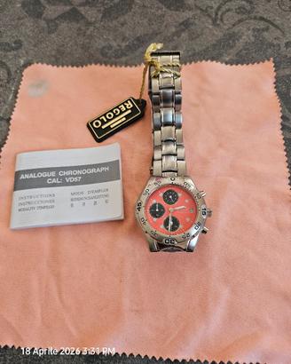 Orologio Cronografo REGOLO – Quadrante Salmone – N