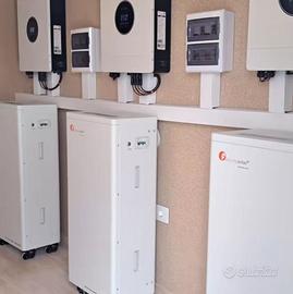 10 Kw fotovoltaico kit accumulo litio 6kw impianto