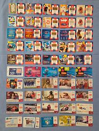 📱 Collezione 50 Carte Ricarica TIM con Buste