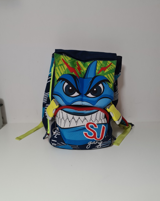 Zaino Estensibile Big SJ Gang Blu, Sdoppiabile, sc