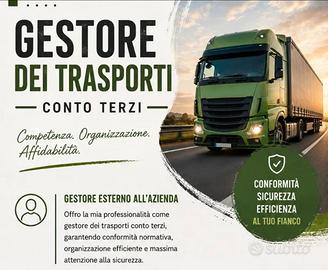 Preposto conto terzi trasporti attestato regione