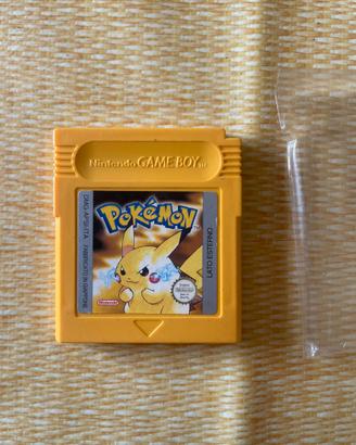 Pokemon giallo versione italiana