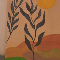 Quadro moderno fatto a mano – Paesaggio astratto c