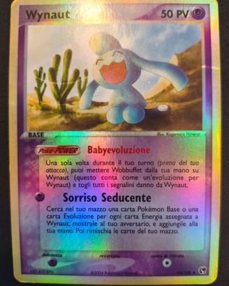carta Pokémon Wynaut SS54 ITA rev. holo