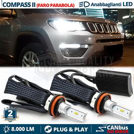 Kit Lampadine LED H11 per JEEP COMPASS 2 CANbus