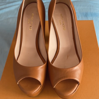 Stelio Malori caramello tacco alto