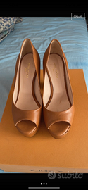 Stelio Malori caramello tacco alto