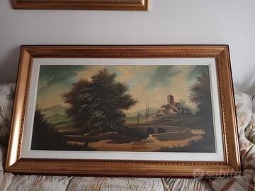 quadro olio su tela 120 x 70