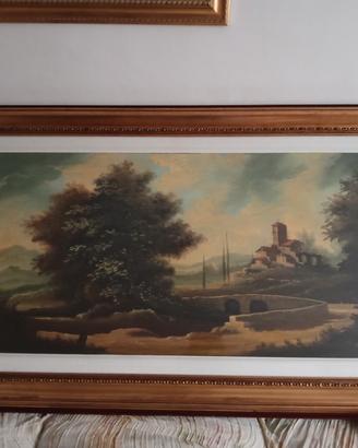 quadro olio su tela 120 x 70