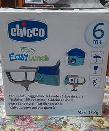 NUOVO Seggiolino pappa Chicco Easy Lunch 