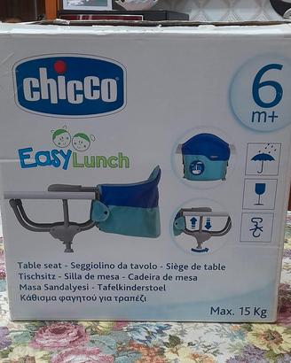 NUOVO Seggiolino pappa Chicco Easy Lunch 
