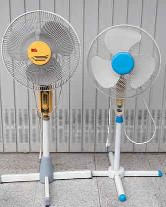 Coppia di ventilatori a piantana