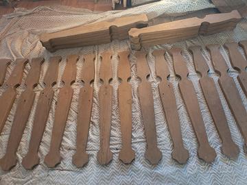 listelli di legno n°30 per ringhiera 