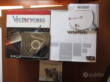 Vectorworks per Mac 2008-2009 con chiave hardware