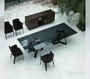 Bontempi Millennium XXL 300 cm - Tavolo Cristallo