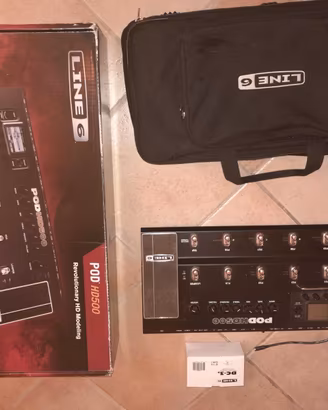 Multieffetto chitarra Line 6 POD HD500